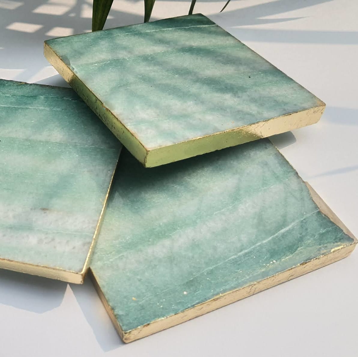 Green Aventurine Coasters (per piece)