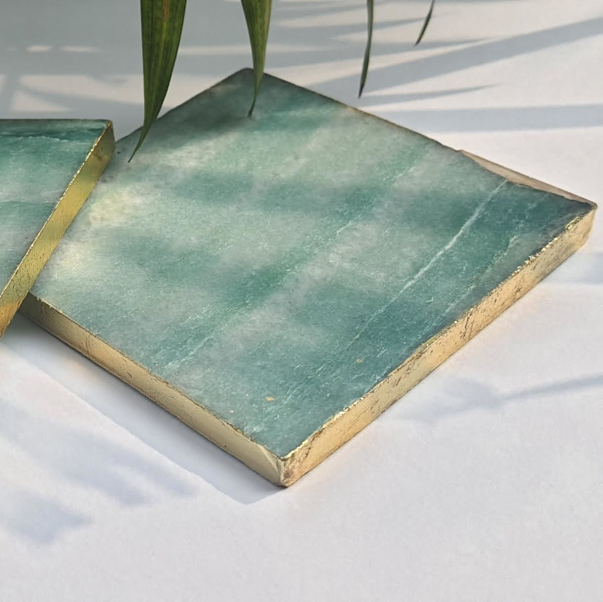 Green Aventurine Coasters (per piece)